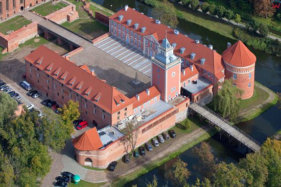 Hotel Krasicki w Lidzbarku Warminskim. EU, PL, Warm-Maz. Lotnicze.
